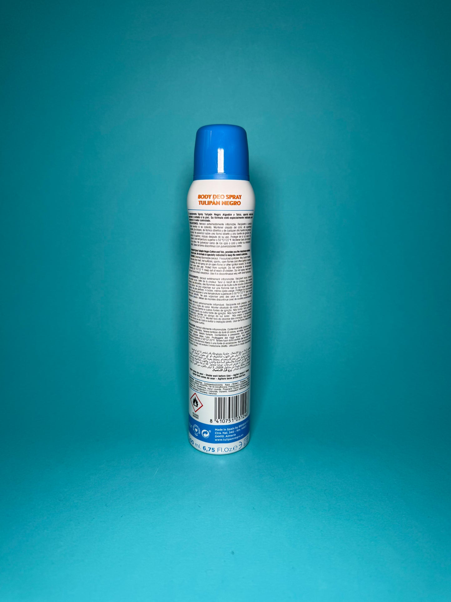 Deodorante spray Tulipan Talco