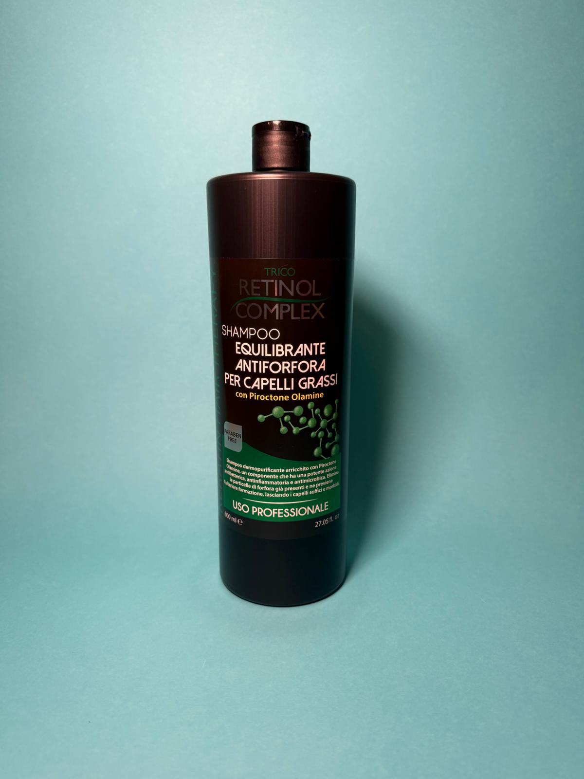 Shampoo RETINOL COMPLEX equilibrante antiforfora