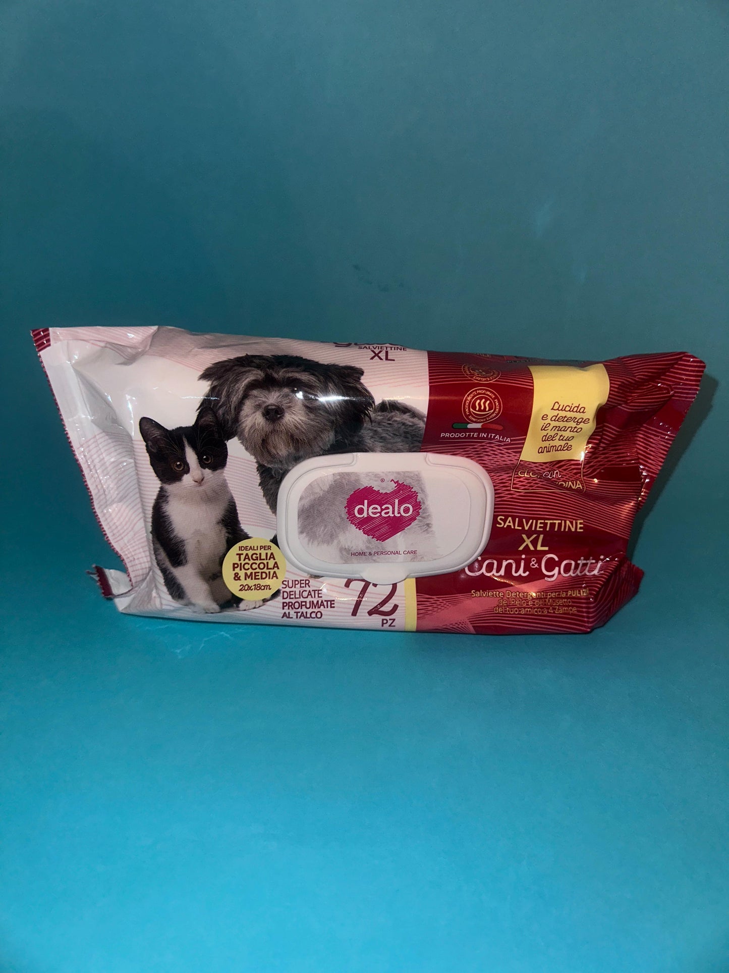 Salviette per cani e gatti - formato grande