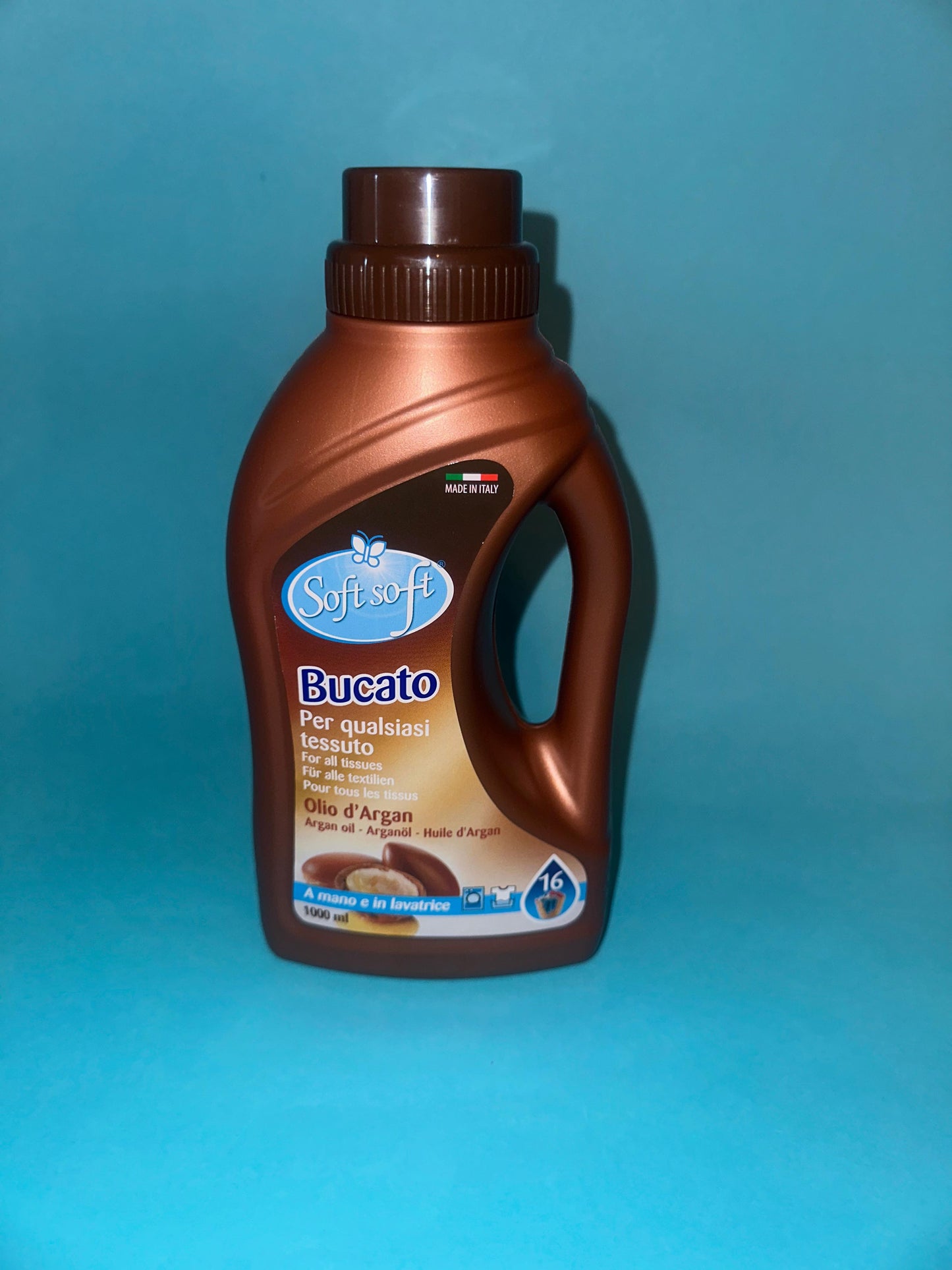 Detersivo lavatrice all'olio di argan