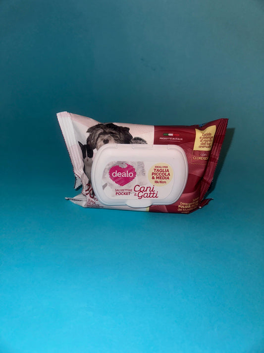 Salviette per cani e gatti - formato piccolo