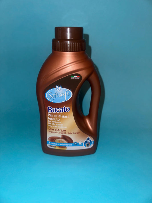 Detersivo lavatrice all'olio di argan